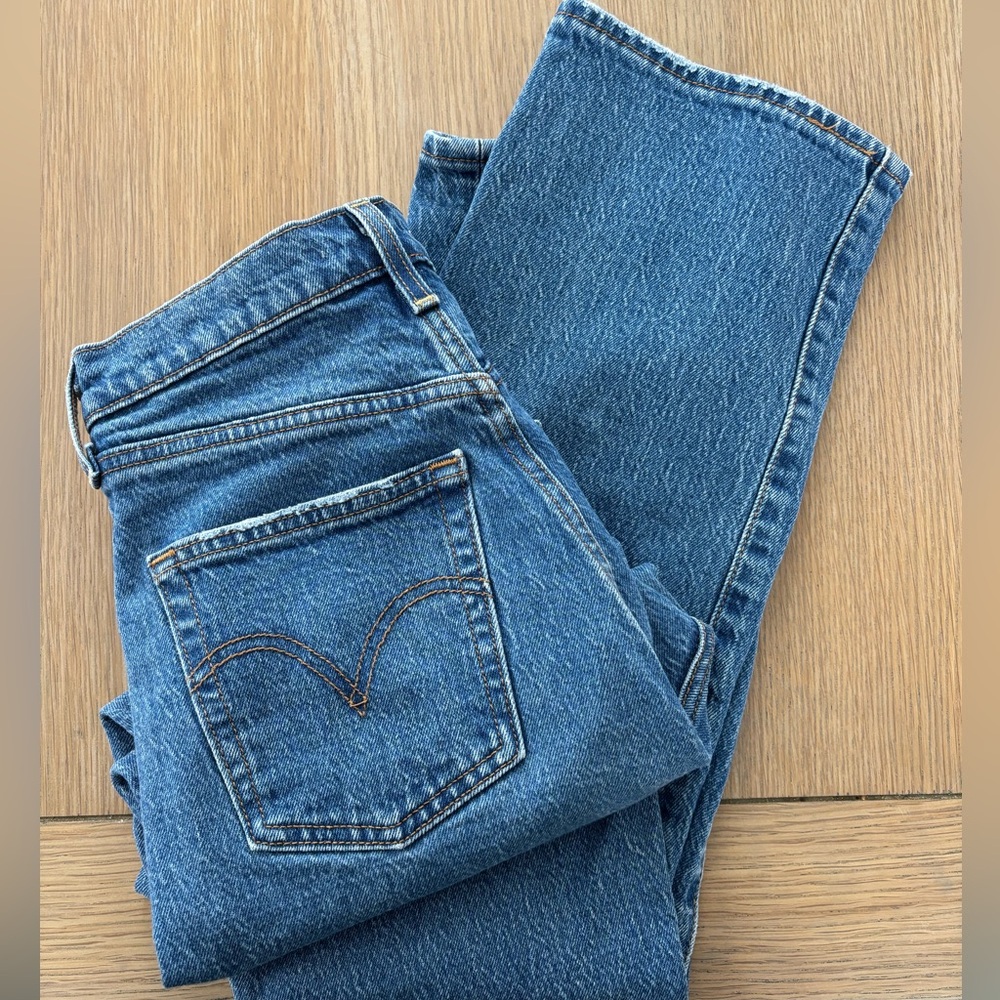 Levi’s ribcage straight ankle